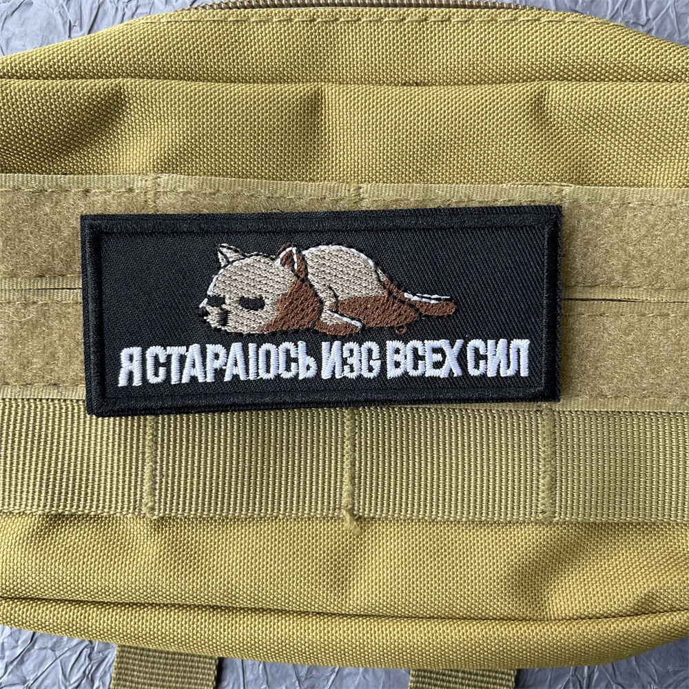 Detalle de borde y textura del parche
