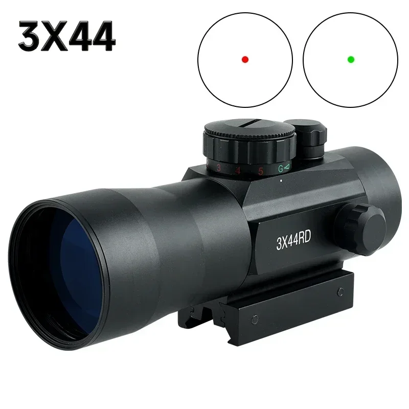 Mira reflex compacta para caza y airsoft, compatible Picatinny - imagen 3