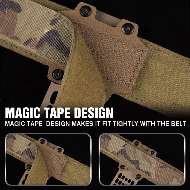 Adaptador MHA para cinturón táctico con portafunda modular MOLLE - imagen 4
