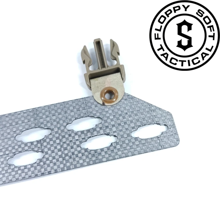 Placa portapecho táctica modular para chaleco Airsoft de combate