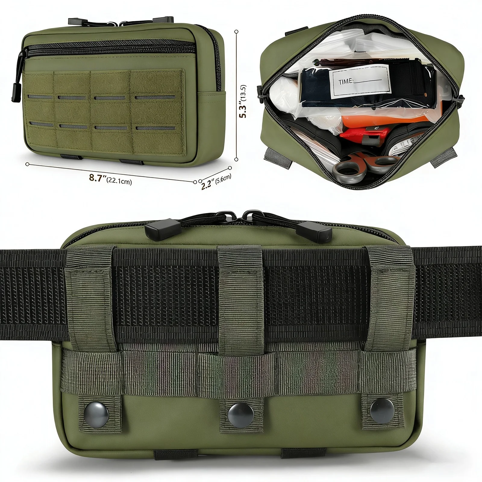 Kit IFAK táctico de trauma con torniquete y vendaje israelí - imagen 3