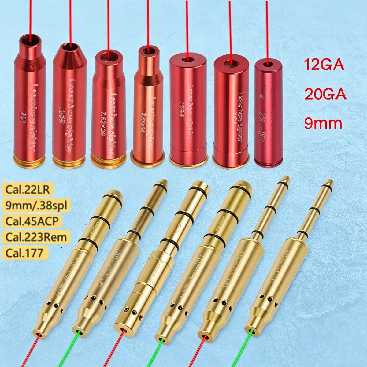 Mira láser táctica roja para rifles de caza - imagen 4