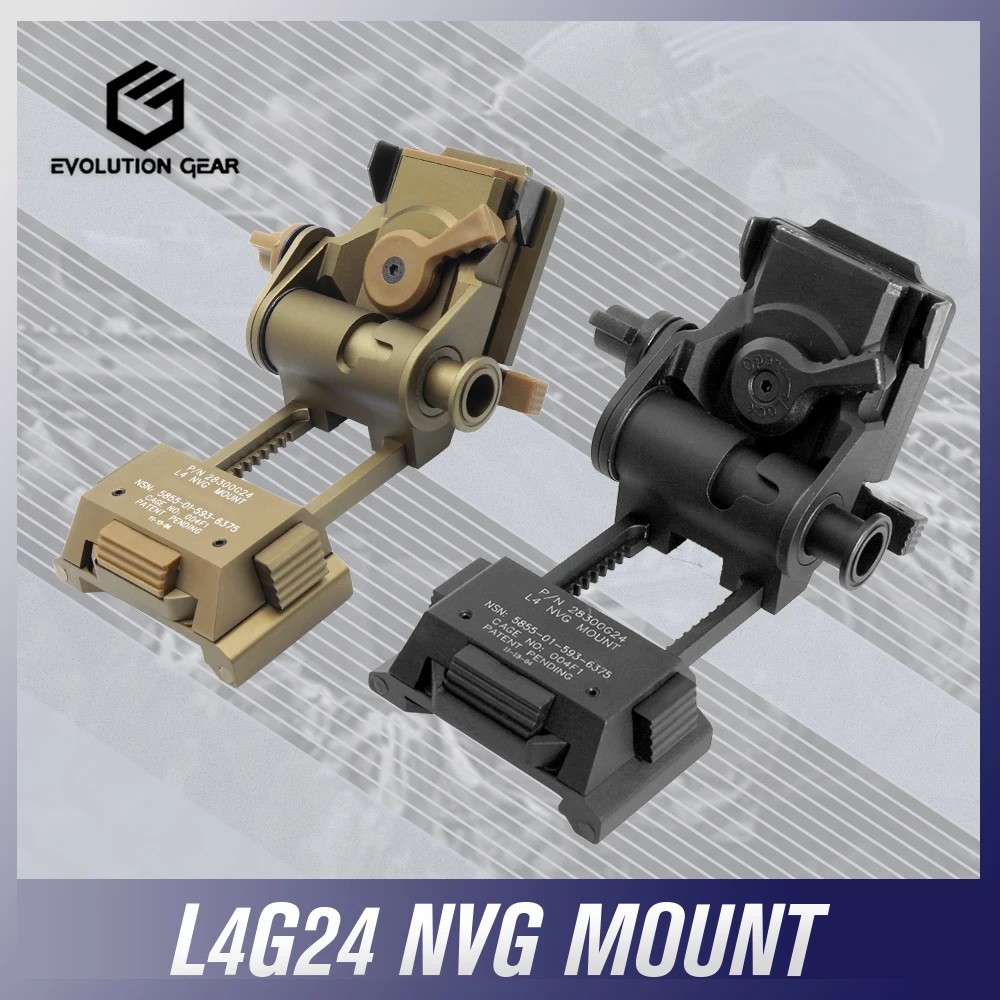 L4G24 Soporte NVG casco de metal CNC PVS14 - imagen 5