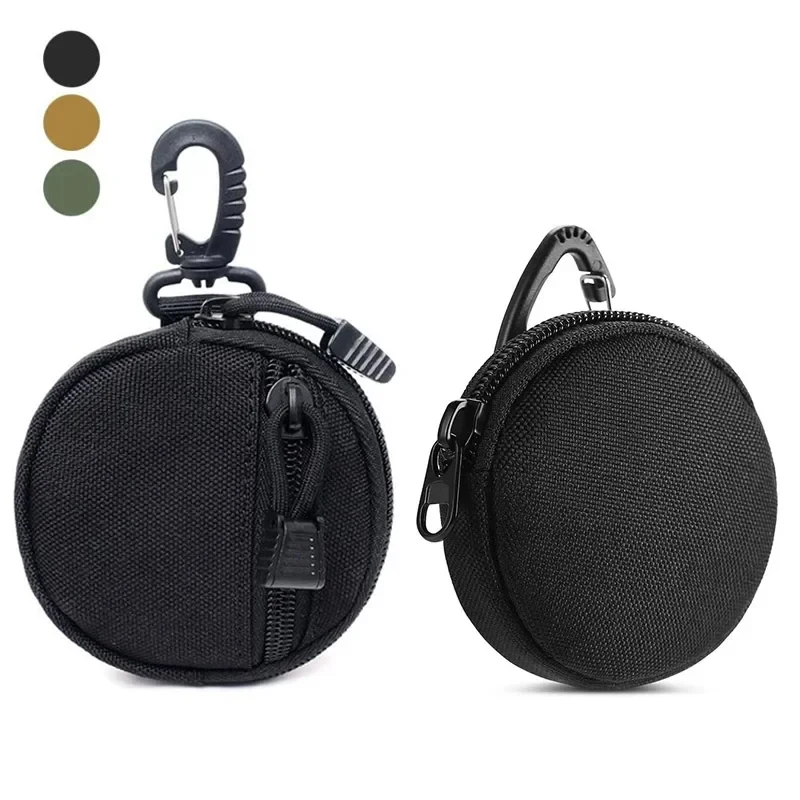 Riñonera táctica outdoor redonda con hebilla y funda de nailon - imagen 3