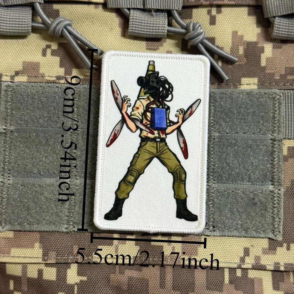 Detalle del parche para ropa y equipamiento