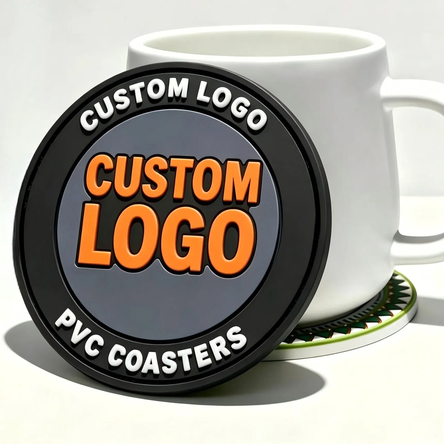Posavasos personalizados PVC, goma y silicona para cafetería, hotel - imagen 5