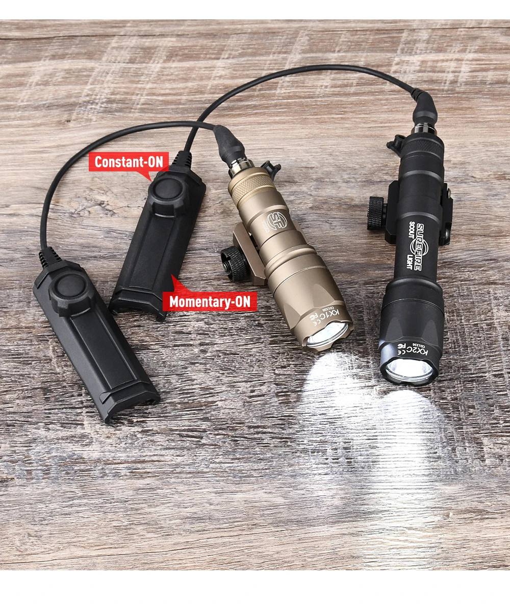 Linterna LED para caza/airsoft