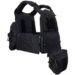 Uniontac chaleco táctico 1000D nylon con mochila frontal