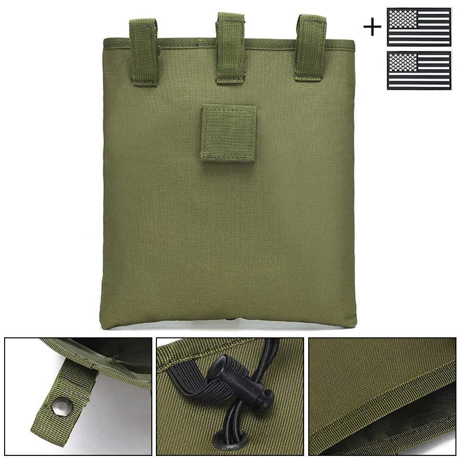 Bolsa de Cintura Táctica Exterior con Sistema Molle y Compartimentos - imagen 4