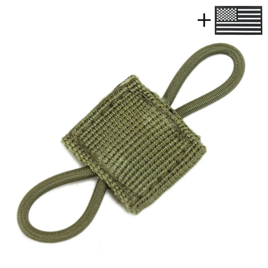 Mochila táctica MOLLE elástica con hebilla fija y linterna exterior - imagen 5