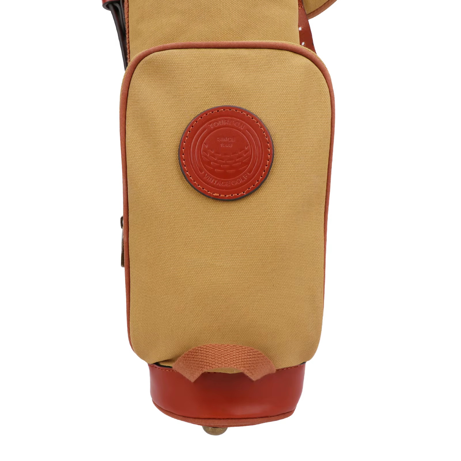 Bolsa en uso sobre hierba de campo de golf