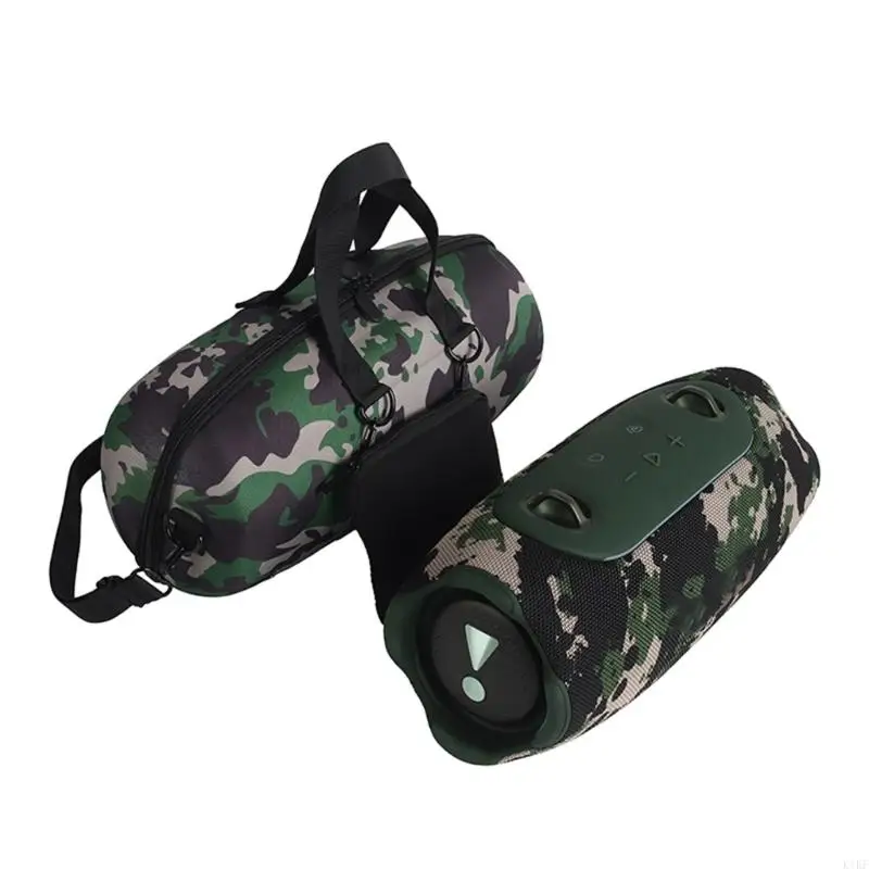 Funda protectora resistente para altavoz portátil con bolsa accesorios - imagen 4