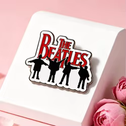Pin esmaltado clásico The Beatles – broche para chaqueta y mochila