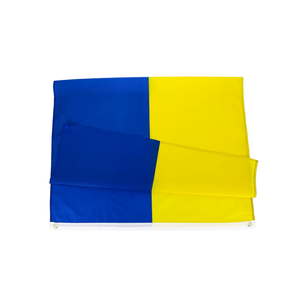 Bandera de Ucrania azul y amarilla para decoración interior - imagen 2
