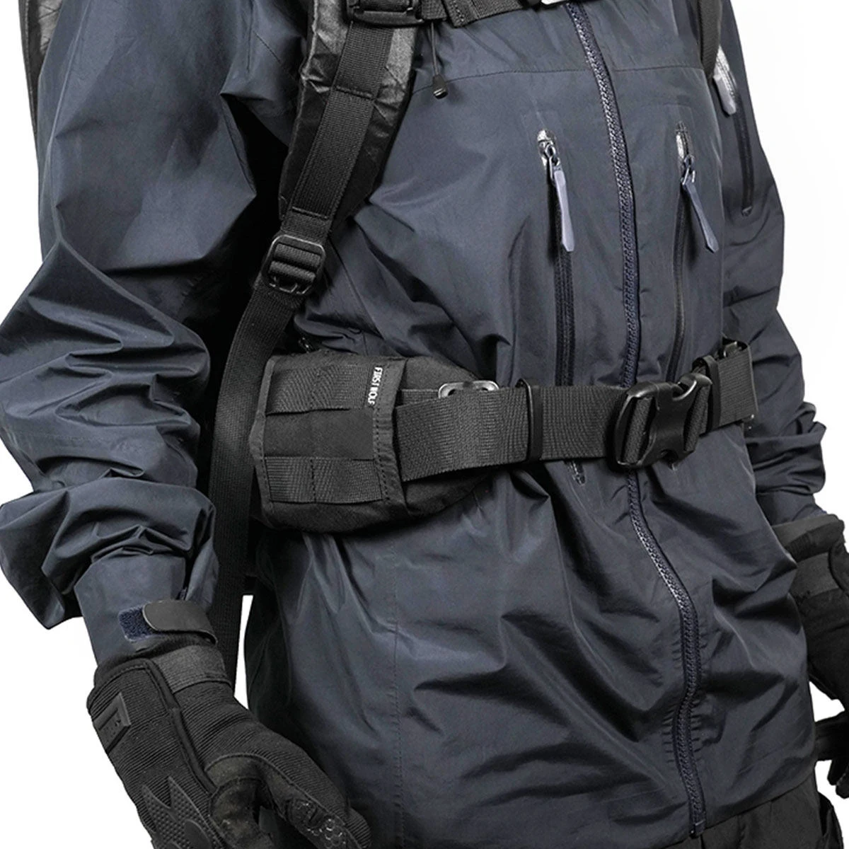 Mochila táctica MOLLE con pretina y cinturón descompresión - imagen 4