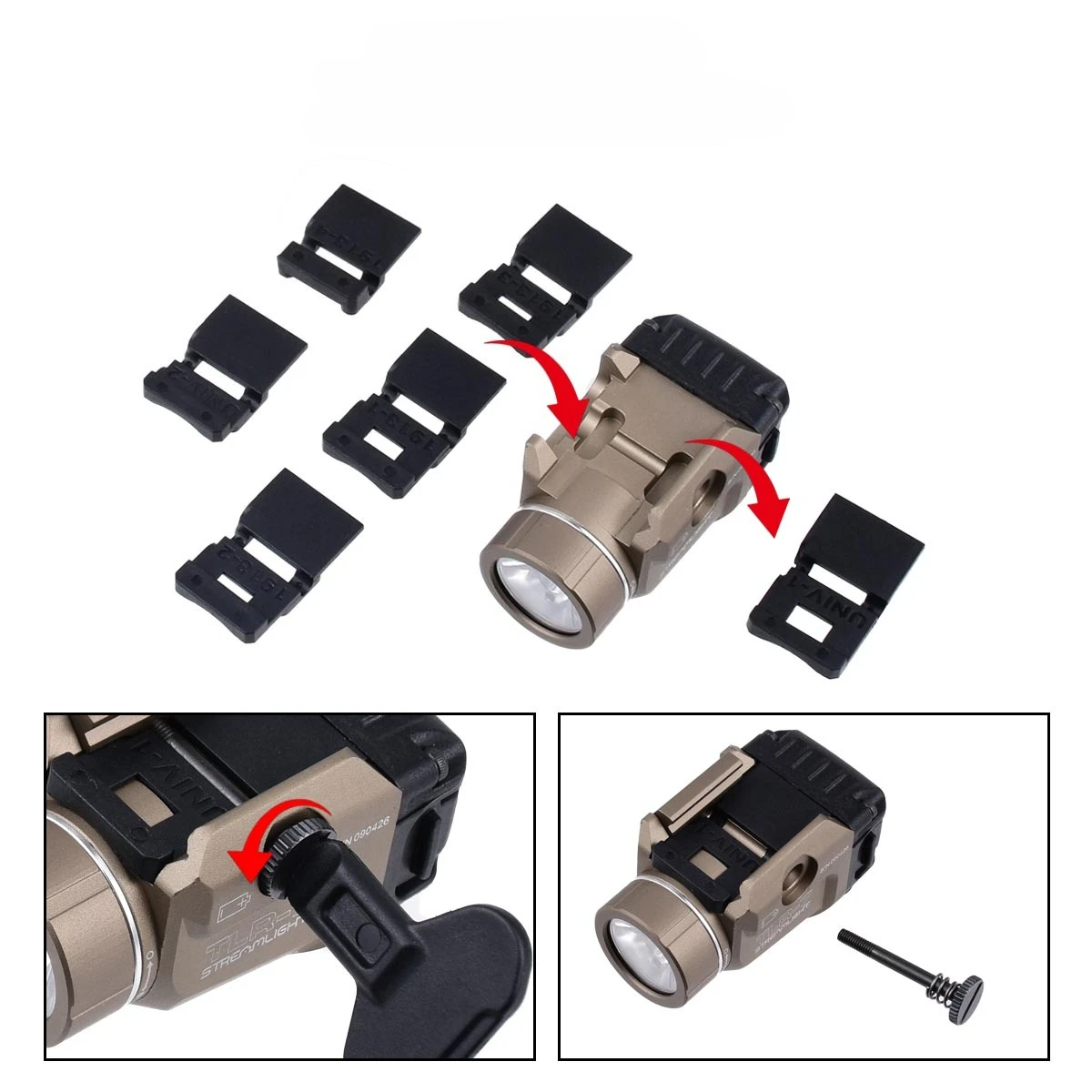 Streamlight TLR-1HL linterna táctica LED estroboscópica Picatinny - imagen 5