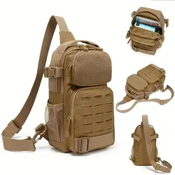 Bolso táctico MOLLE impermeable de pecho para senderismo