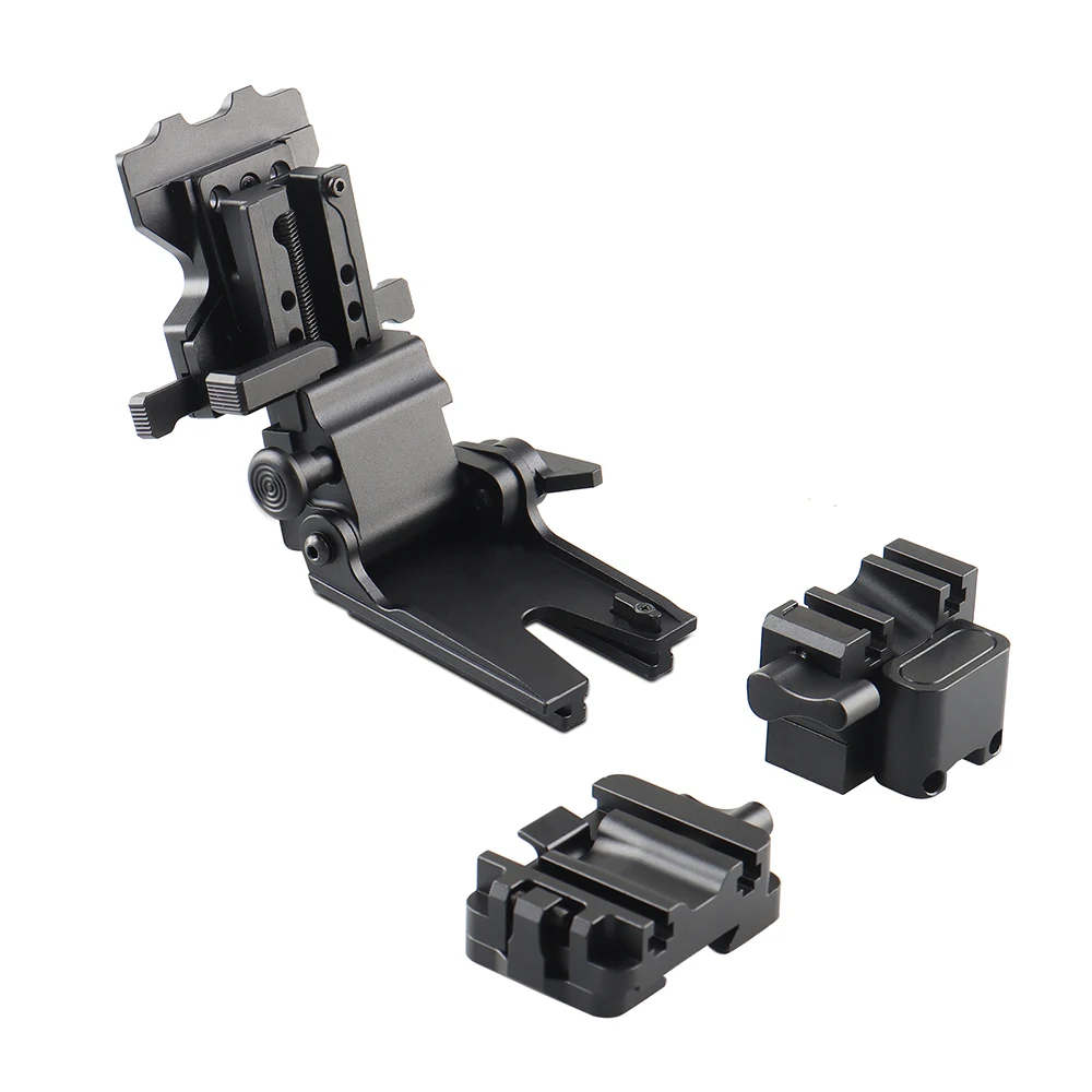 Adaptador Dovetail J para casco, aluminio ligero para PVS14/PVS15/18 - imagen 3