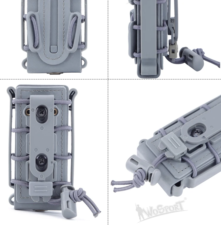 Detalle del sistema de fijación para cargador 7.62