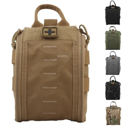 CS Bolsa médica táctica MOLLE – botiquín emergencia EDC Airsoft