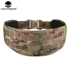 Emersongea Cinturón Táctico MOLLE acolchado Airsoft Paintball
