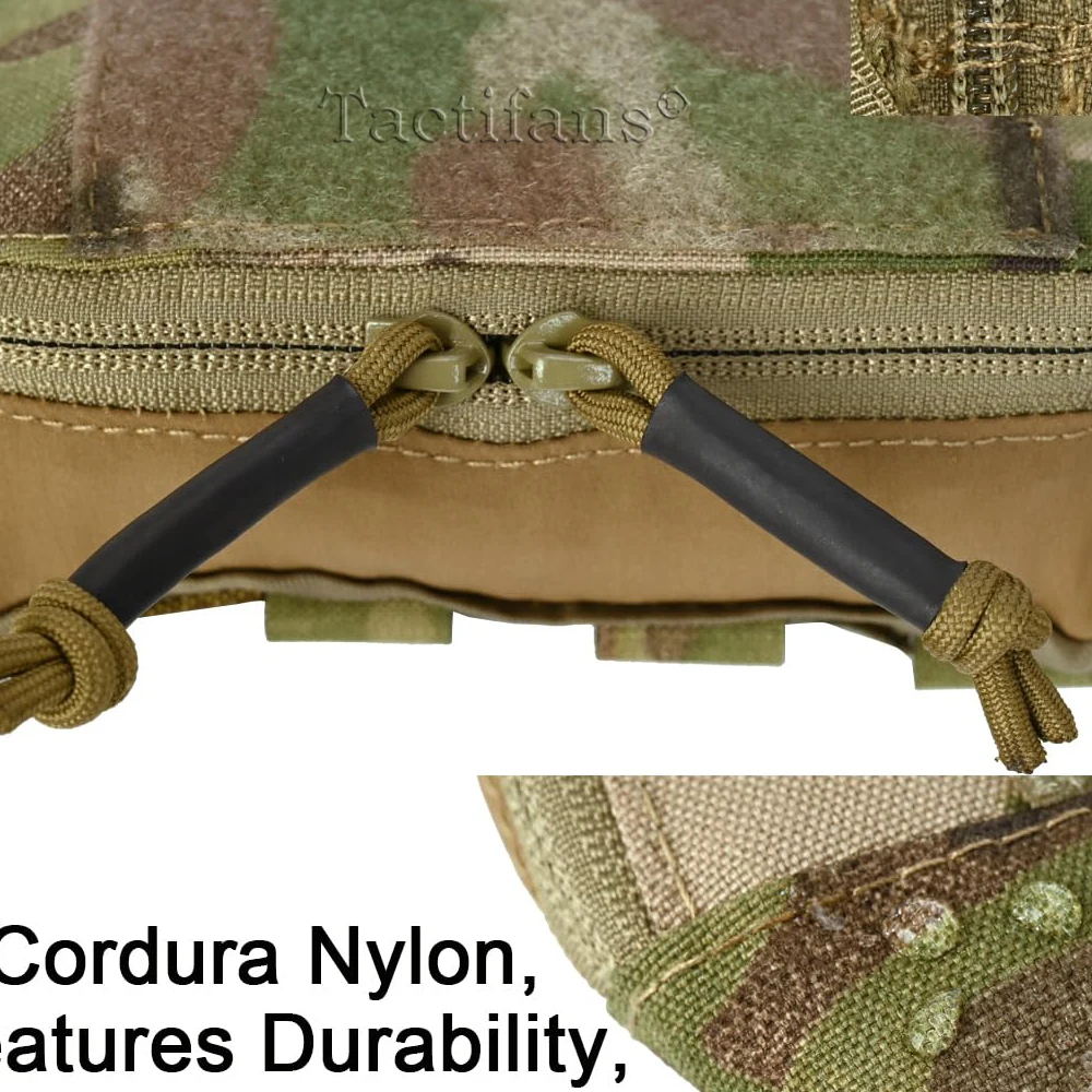 Tactifans bolsa de pecho MOLLE táctica EDC para caza y cinturón - imagen 4