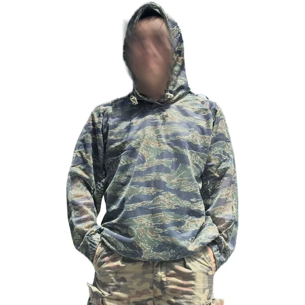 Chaqueta táctica cortavientos con capucha – Caza y senderismo - imagen 3