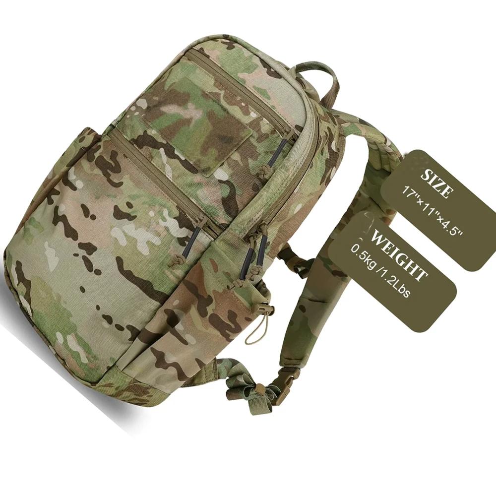 Mochila táctica diaria impermeable ligera para al aire libre - imagen 3