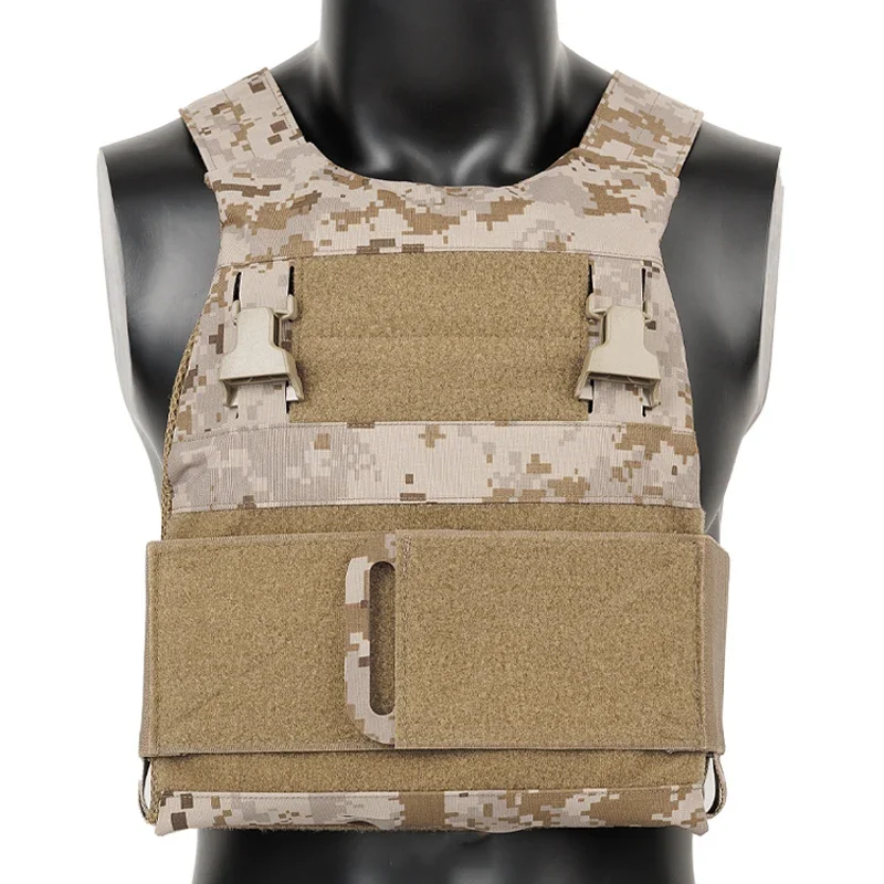 Chaleco portaplacas táctico baja visibilidad Multicam para airsoft - imagen 4