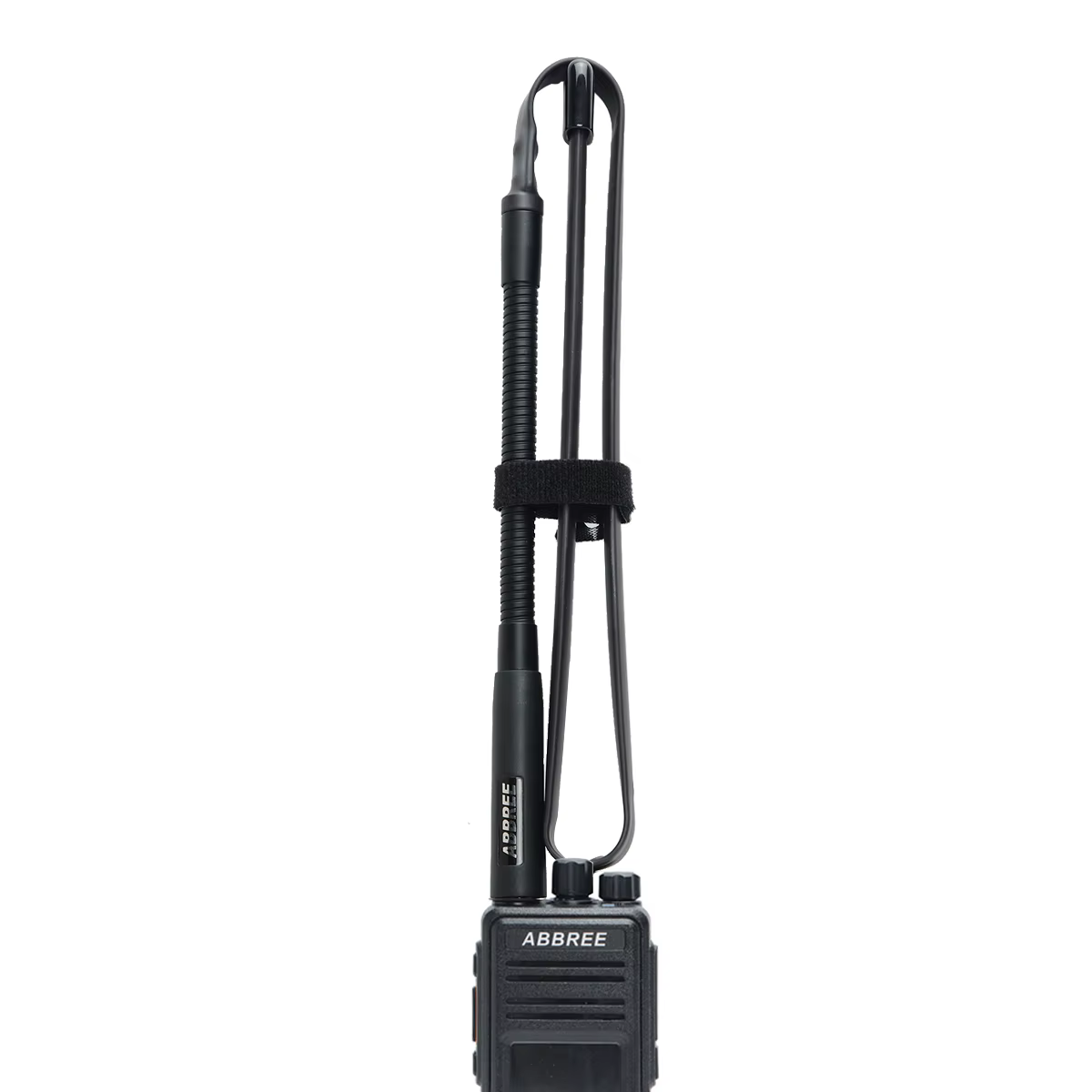 ABBREE Antena táctica VHF/UHF plegable con conector SMA macho - imagen 3