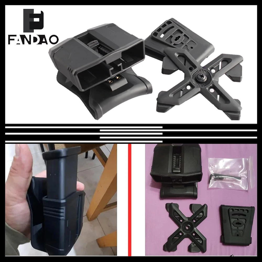 Portacargadores táctico airsoft de extracción rápida universal