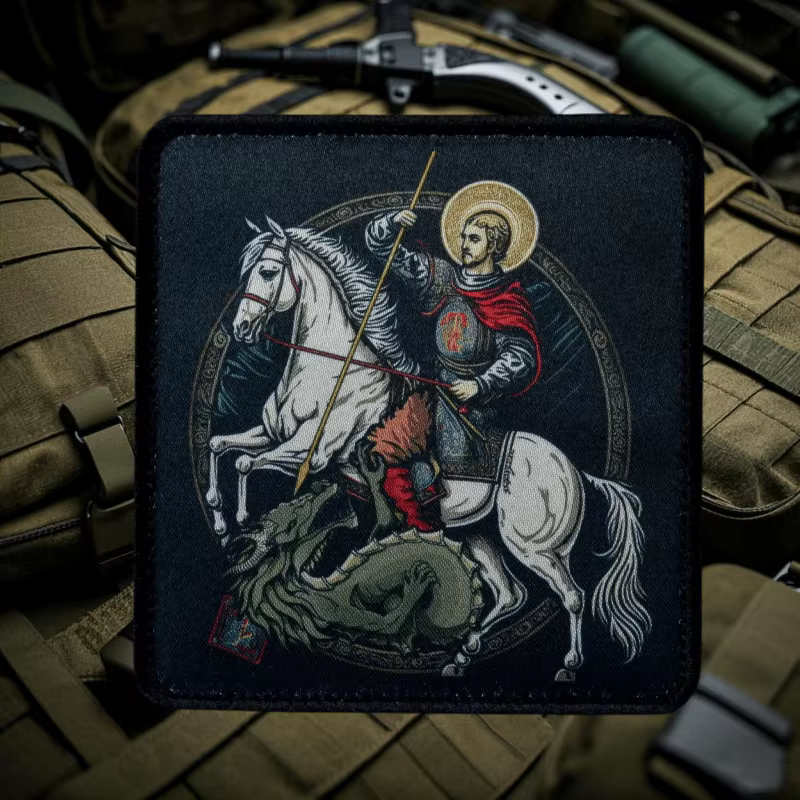 Victory George Parche táctico insignia moral con gancho y bucle - imagen 4