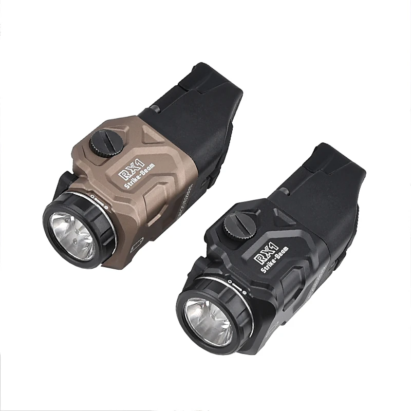 WADSN RX1 Linterna táctica para pistola con estroboscopio y Picatinny - imagen 3