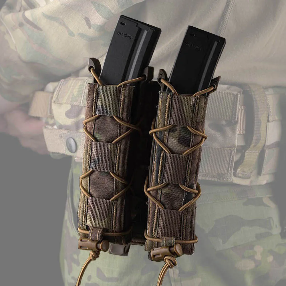 Bolsa portacargadores tácticos MOLLE tipo Tiger 9mm/45ACP - imagen 2