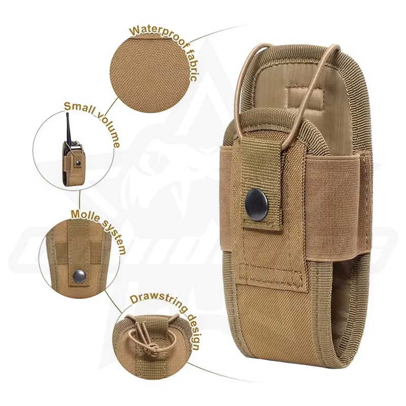 OPHIDIAN Bolsa táctica MOLLE 1000D para Walkie Talkie - imagen 3