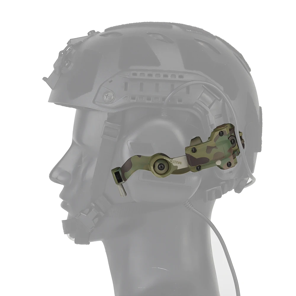 Kit Soporte Auriculares GEN 5 Adaptador Riel para Casco - imagen 4