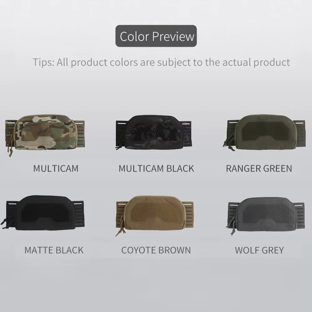 Bolsa táctica cargadores compatible chaleco airsoft caza - imagen 5