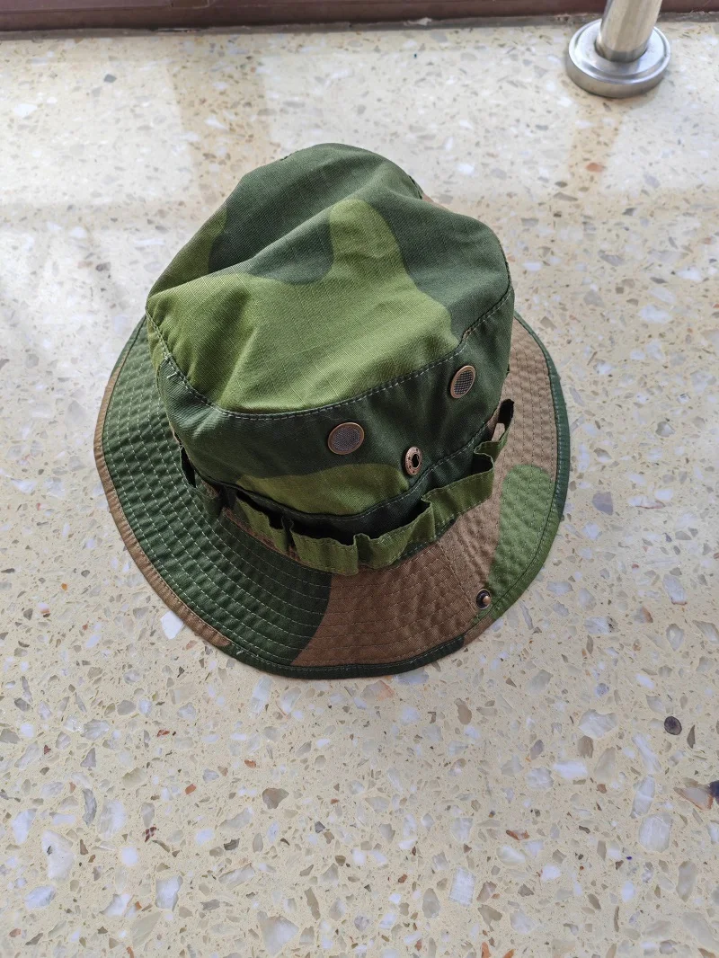 Gorro boonie camuflaje Noruega, protección solar para talla grande - imagen 5