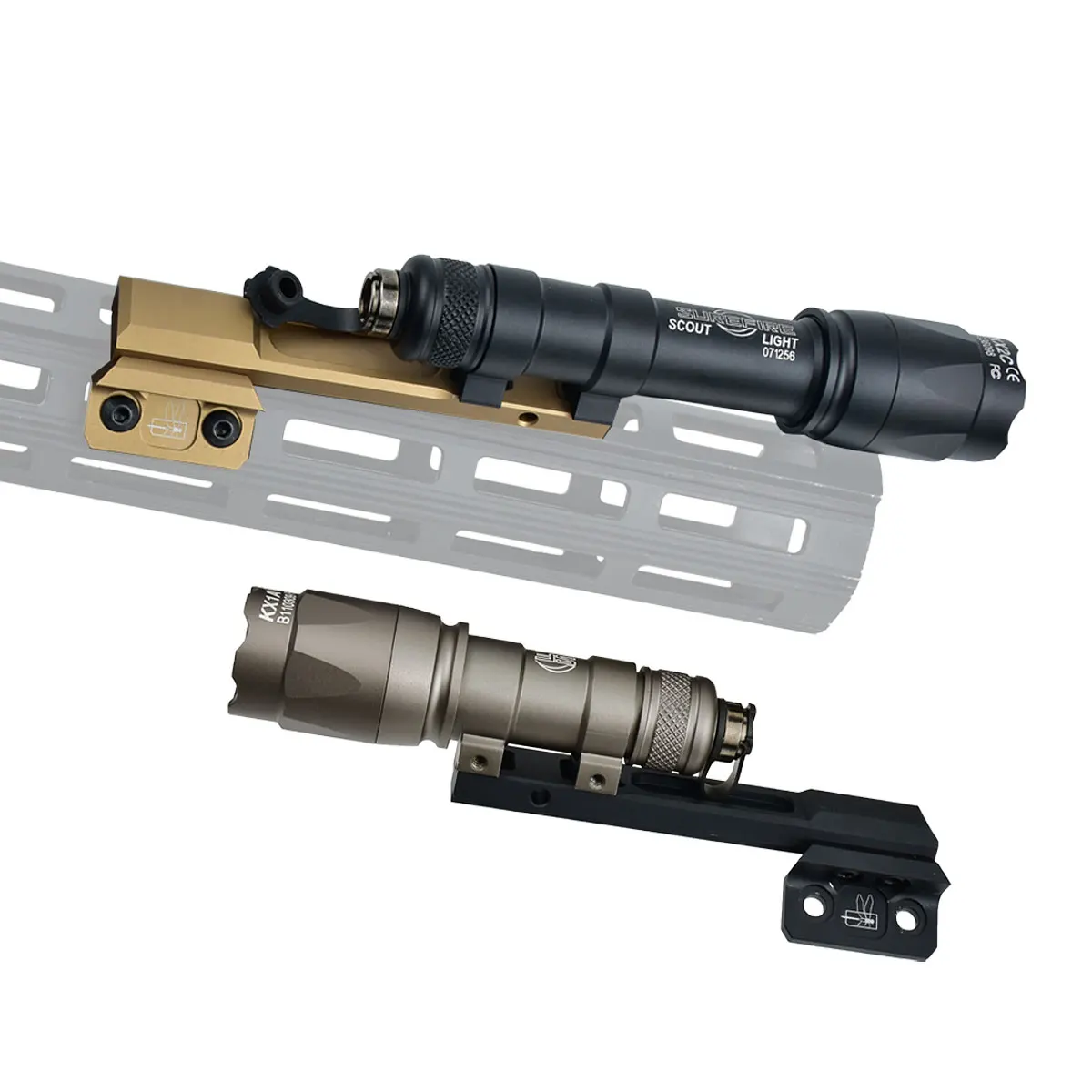 Surefire Linterna táctica M600 con soporte lateral MLK Keymod - imagen 3