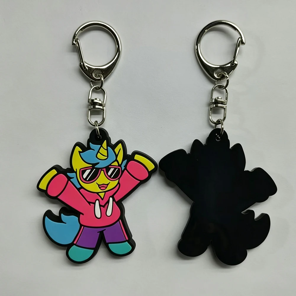Llavero personalizado goma 3D – PVC flexible para bolsos y mochilas tácticas - imagen 4