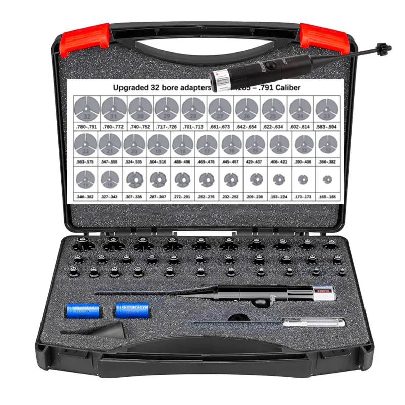 Colimador láser táctico para armas, con adaptadores universales - imagen 5