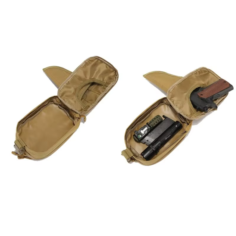 Riñonera táctica MOLLE de camuflaje para exteriores - imagen 3