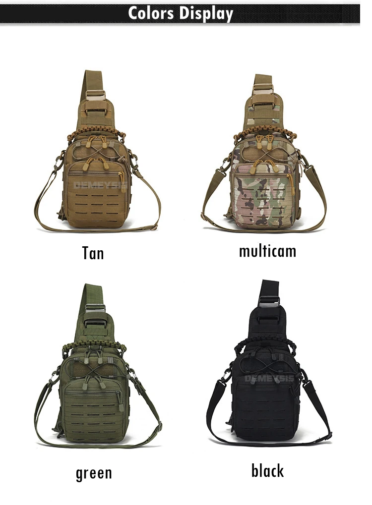 Correas ajustables y vista del frontal