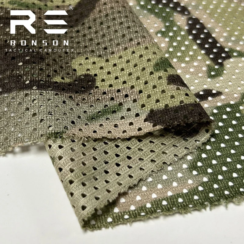 Tela malla camuflaje transpirable táctica para bricolaje y caretas - imagen 4