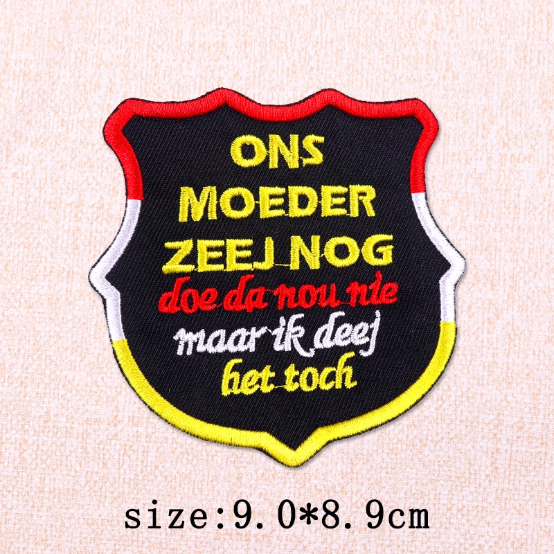 Parche bordado termoadhesivo Oeteldonk de Den Bosch para Carnaval - imagen 5