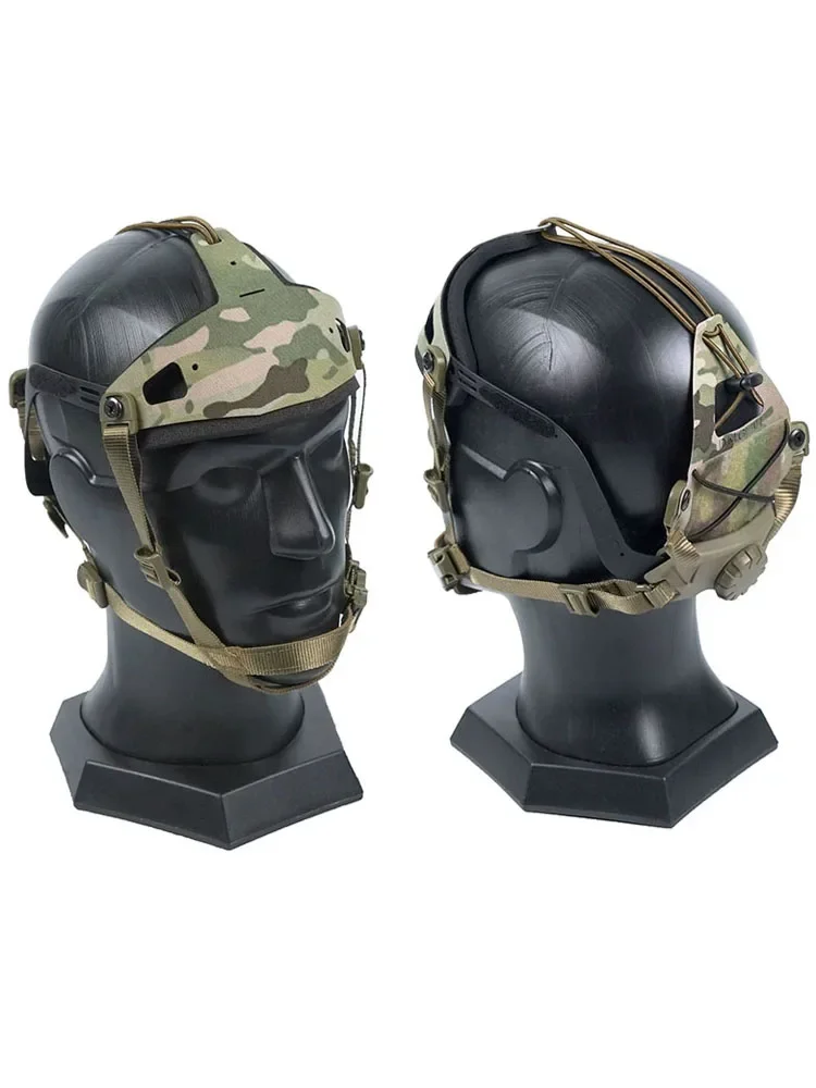 Soporte casco para gafas de visión nocturna y montaje cámara universal - imagen 4