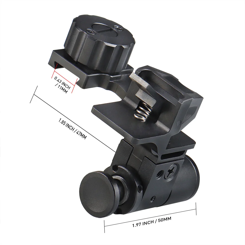 PPT soporte base de visión nocturna para casco con adaptador NVM-14 - imagen 4