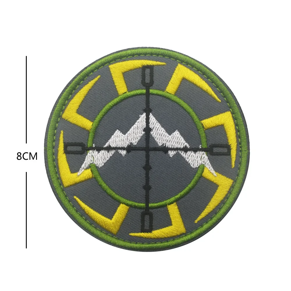 Brazalete táctico Equipo Alfa A – Parche identificativo con gancho - imagen 5