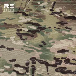 Tela de malla táctica camuflaje tricot para estampado