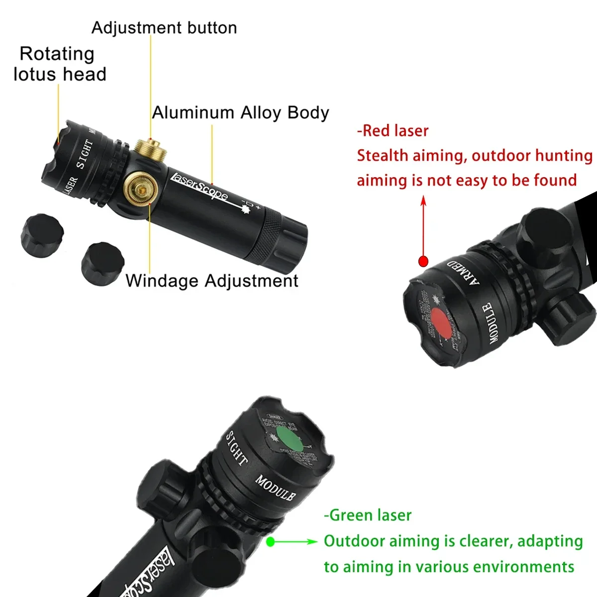 Accesorios incluidos para montaje y cuidado